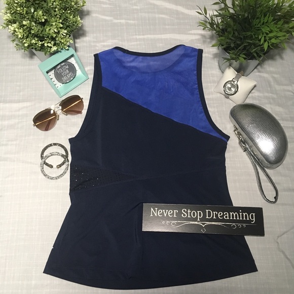 JOY LAB BLUE TANK TOP - Picture 2 of 8